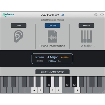 【アンタレスオートチューン期間限定セール！】AutoKey 2 (アンタレス)(プラグインソフト)(オンライン納品)