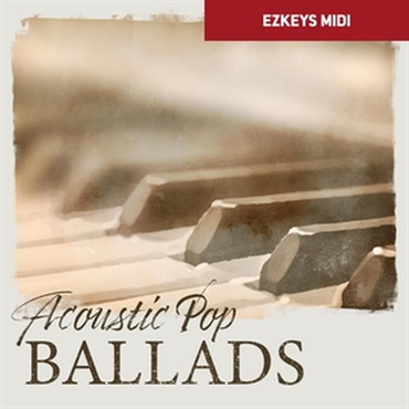 【トゥーントラックドラム系スーパーセール！】KEYS MIDI - Acoustic Pop Ballads(オンライン納品)(2時間以内に納品)
