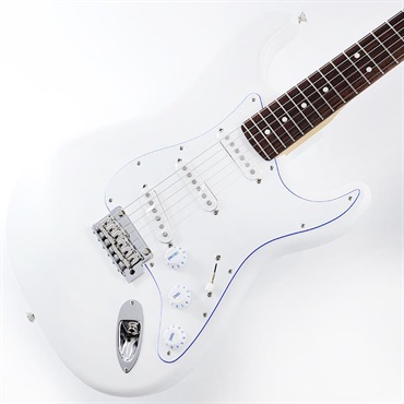 Limited Hybrid II Stratocaster Blanc (White/Rosewood)