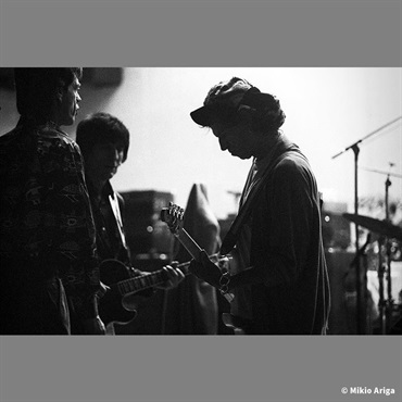 No. 01 Tokyo Japan 1990 Rehearsal ｽﾄｰﾝｽﾞ来日35周年有賀幹夫写真展額装