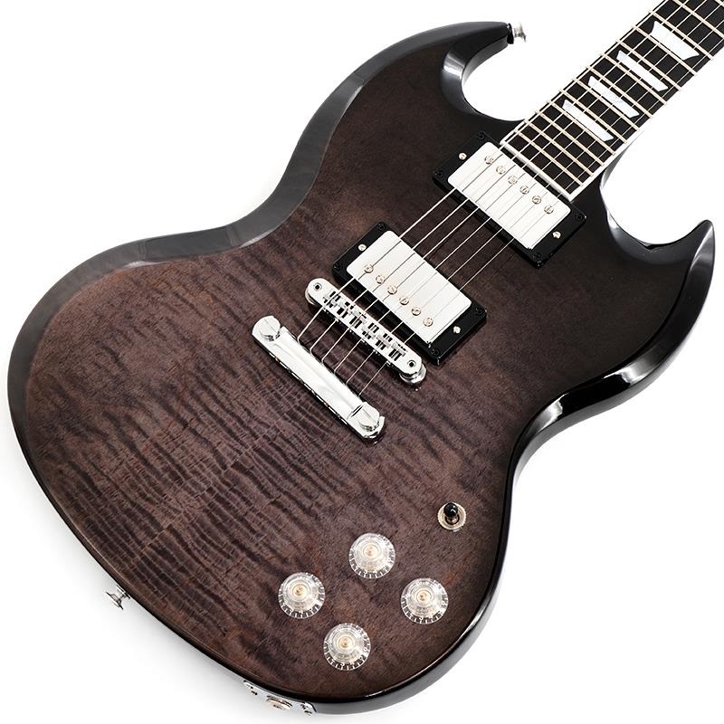 【GIBSON×AQUBEストラッププレゼント】SG Modern (Trans Black Fade) 【S/N 218350220】の商品画像