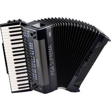 FISA SUPREMA PIANO ピアノ式 電子アコーディオン (FSUP-P MBK) AERO DIGITAL INSTRUMENT コルグ フィサ スプレーマ イタリア Italy