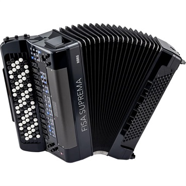FISA SUPREMA BUTTON ボタン式 電子アコーディオン (FSUP-B MBK) AERO DIGITAL INSTRUMENT コルグ フィサ スプレーマ クロマチック