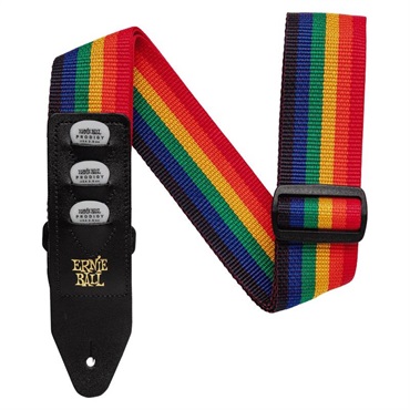 【夏のボーナスセール】 POLYPRO PICKHOLDER STRAP RAINBOW #4188