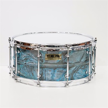 PORK PIE USED 中古 Patina Brass Snare Drum 14''×6.5''