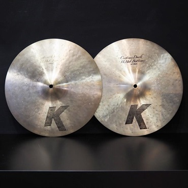 USED 中古 K Custom Dark HiHat 14 pair [Top:1100g/Bottom:1204g]