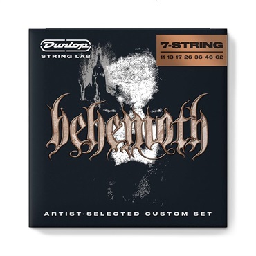 Dunlop (Jim Dunlop) BEHN11627 BEHEMOTH ARTIST-SELECTED CUSTOM GUITAR STRINGS (11-62／7-STRING)