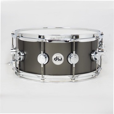dw USED 中古 DRVD6514SVCBK [Collector's Satin Black over Brass Snare 14''x6.5'']