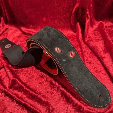 L-Slide Strap　ねこ　ガーネット　イタリアンスエード