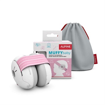MUFFY BABY CLASSIC 【ピンク】【ベビー用イヤーマフ】 (アルパイン)