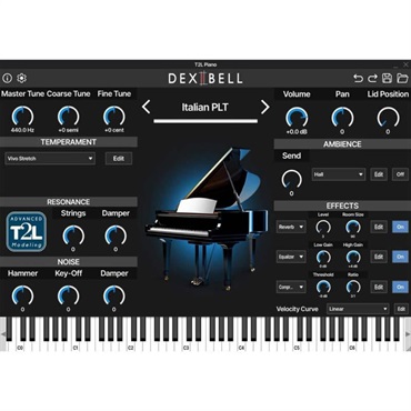 T2L Piano (ピアノ音源)(バーチャルピアノソフト)(オンライン納品)