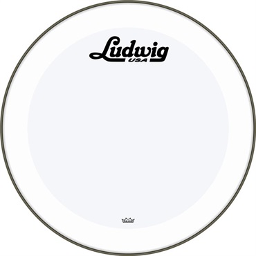 【2026年1月以降入荷予定】LW1218P3SWV [POWERSTROKE 3 Smooth White 18'' / Ludwigスクリプトロゴ仕様]