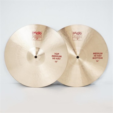USED 中古 2002 Medium HiHat 14 pair [Top 818g/Bottom 974g]