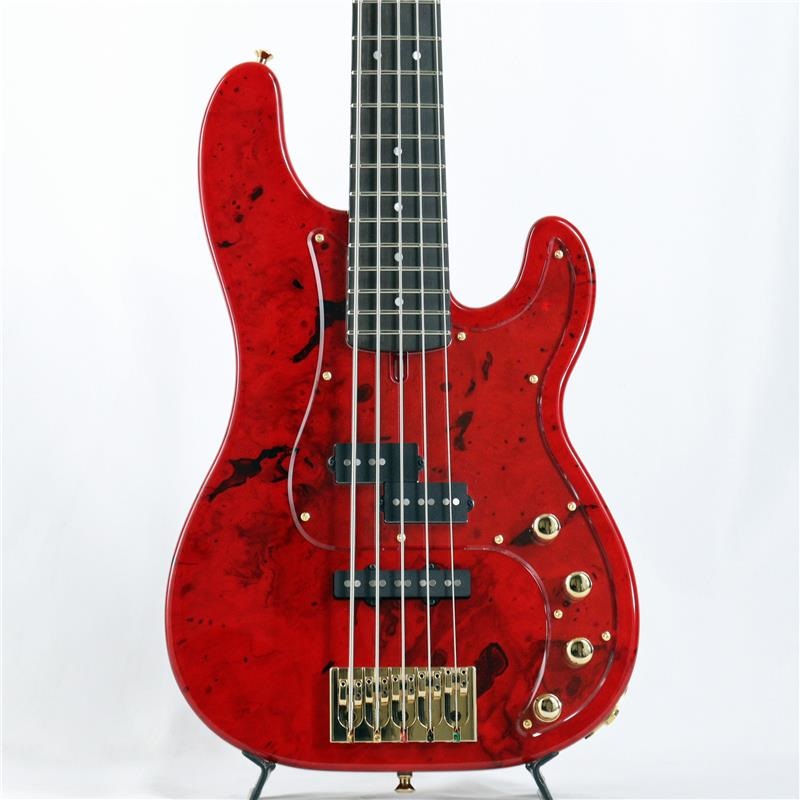 【入荷待ち、ご予約受付中】 BB-5-109 PJ Buckeye Burl/Alder (TCR) [徳永暁人/Akihito Tokunaga Custom Model]の商品画像