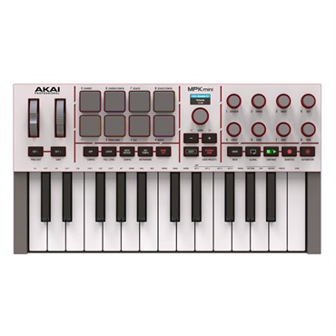MPK Mini IV Grey (25鍵USB-MIDIキーボードコントローラー) (アカイ)(エムピーケーミニ)