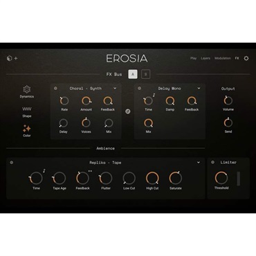 【ネイティブインストルメンツSummer Sale 2026！】Erosia (ネイティブインストルメンツ)(KONTAKTインストゥルメント)(オンライン納品)(2時間以内に納品)