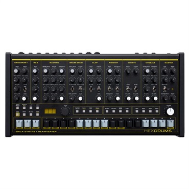 Erica synths HexDrums アナログドラムマシン エリカシンセ Hexinverter ヘックスドラムス (Hex Drums)