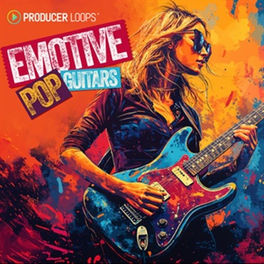 Emotive Pop Guitars (ギターサウンド)(ポップス)(サンプルパック)(オンライン納品)(2時間以内に納品)