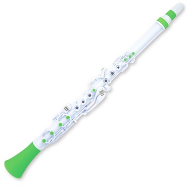 ヌーボ / N120CLGN クラリネオ プラスチック製 C調 クラリネット Clarineo(White/Green)