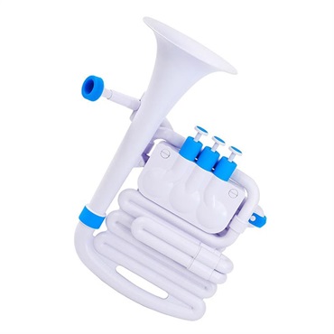 ヌーボ / N610JHWBL プラスチック製 B♭/C ホルン jHorn (White/Blue)