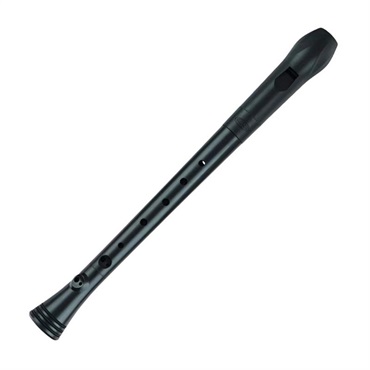 ヌーボ / FGREBKJP プラスチック製 ソプラノリコーダー Recorder (Black)