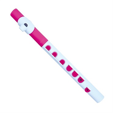ヌーボ / N430TWPK プラスチック製 フルート入門用横笛 TooT (White/Pink)