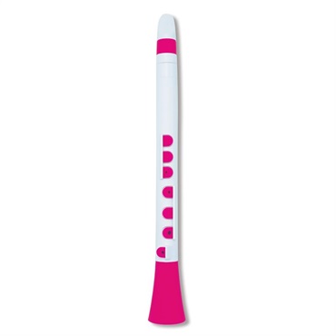 ヌーボ / N430DWPK プラスチック製 リード楽器入門用縦笛 DooD (White/Pink)