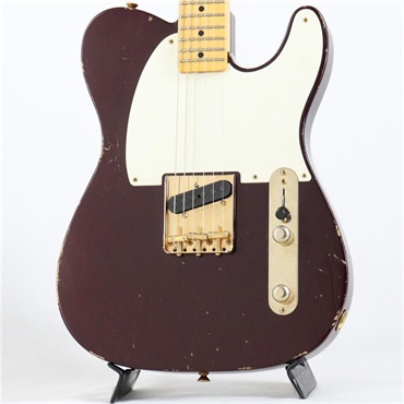 MBS 1950s Esquire Journeyman Relic Master Built by Jason Smith (Oxblood Metallic) [SN.R145279]