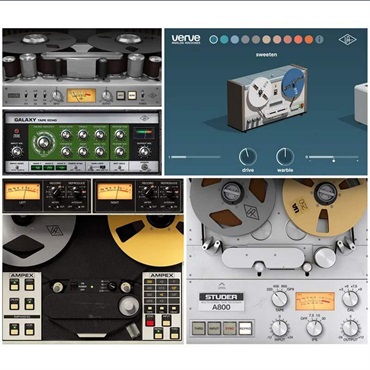 【UAD Half Yearly Sale！】Analog Tape Bundle (ユニバーサルオーディオ)(UADプラグイン)(オンライン納品)(2時間以内に納品)