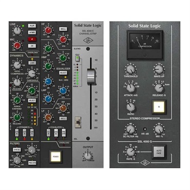 【UAD Half Yearly Sale！】SSL 4000 Series Console Bundle (ユニバーサルオーディオ)(UADプラグイン)(オンライン納品)(2時間以内に納品)