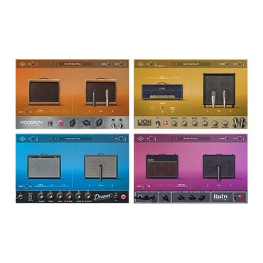 【UAD Half Yearly Sale！】UAD Guitar Amp Bundle V2 (ユニバーサルオーディオ)(UADプラグイン)(オンライン納品)(2時間以内に納品)