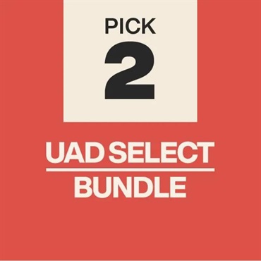 【UAD Half Yearly Sale！】UAD Select 2 (ユニバーサルオーディオ)(UADプラグイン)(オンライン納品)(2時間以内に納品)