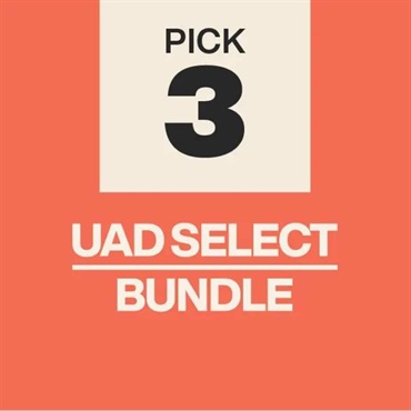 UAD Select 3 (ユニバーサルオーディオ)(UADプラグイン)(オンライン納品)(2時間以内に納品)
