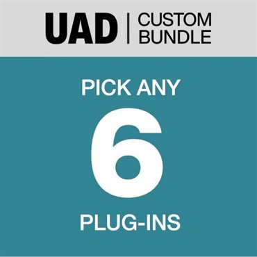 UAD Custom 6 Bundle (ユニバーサルオーディオ)(UADプラグイン)(オンライン納品)(2時間以内に納品)