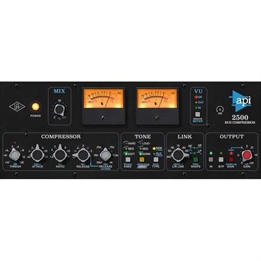【UAD Half Yearly Sale！】API 2500 Bus Compressor (ユニバーサルオーディオ)(UADプラグイン)(オンライン納品)(2時間以内に納品)
