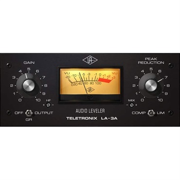 【UAD Half Yearly Sale！】Teletronix LA-3A Classic Audio Leveler (ユニバーサルオーディオ)(UADプラグイン)(オンライン納品)(2時間以内に納品)