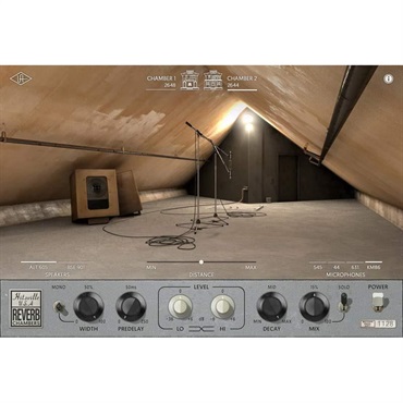 【UAD Half Yearly Sale！】Hitsville Reverb Chambers (ユニバーサルオーディオ)(UADプラグイン)(オンライン納品)(2時間以内に納品)