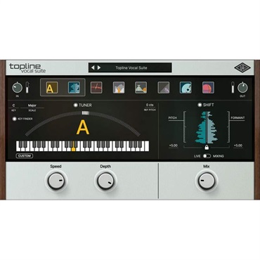 【UAD Half Yearly Sale！】Topline Vocal Suite (ユニバーサルオーディオ)(UADプラグイン)(オンライン納品)(2時間以内に納品)