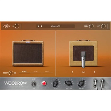 【UAD Half Yearly Sale！】UAD Woodrow '55 Instrument Amp (ユニバーサルオーディオ)(UADプラグイン)(オンライン納品)(2時間以内に納品)