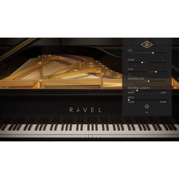 【UAD Half Yearly Sale！】Ravel Grand Piano (ユニバーサルオーディオ)(UADプラグイン)(オンライン納品)(2時間以内に納品)