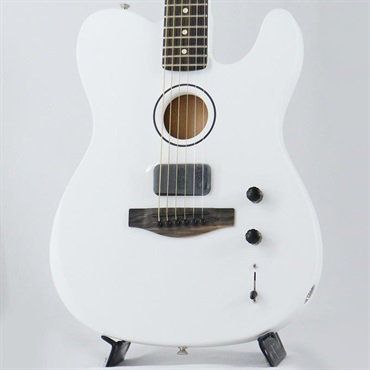 Limited Edition FINNEAS American Acoustasonic Telecaster (Satin Arctic White/Ebony)