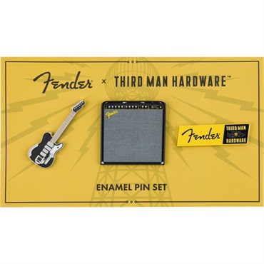 【夏のボーナスセール】 【生産完了品】Fender x Third Man Hardware Lapel Pin Set [#9170000189]