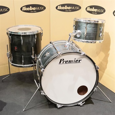 PREMiER VINTAGE 1960s 3pcs Drum Set - Shimmers Blue【委託品】※値下げしました