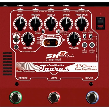 Stomp-Head SH8.Qube ［RED］