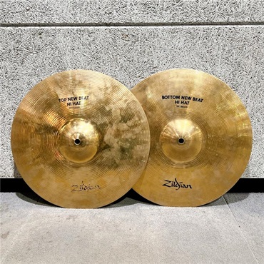 USED 中古品 A Zildjian New Beat HiHat 14 pair Brilliant Finish [1005g/1240g]