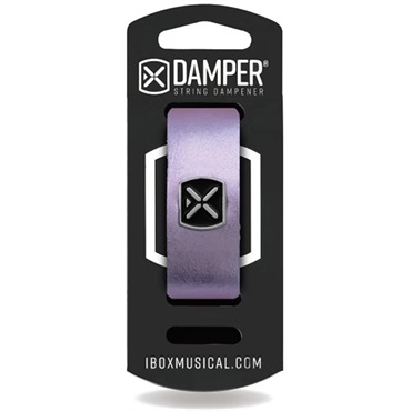 METALLIC PURPLE LEATTHER SMALL DMSM07