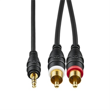 AT-MI61/1.5 (1.5m)(オーディオテクニカ)(3.5mmステレオミニプラグ-ピンプラグ)