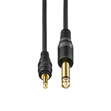 AT-MI65/1.5 (1.5m)(オーディオテクニカ)(3.5mmモノラルミニプラグ-6.3mmモノラル標準プラグ)