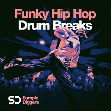 Funky Hip Hop Drum Breaks (ヒップホップ)(ドラムブレイク)(オンライン納品)(2時間以内に納品)