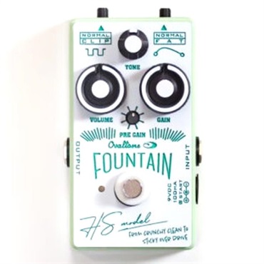 FOUNTAIN HS-model ファウンテン エイチエスモデル (Ovaltone オーバルトーン) overdrive オーバードライブ 佐々木秀尚シグネイチャーモデル